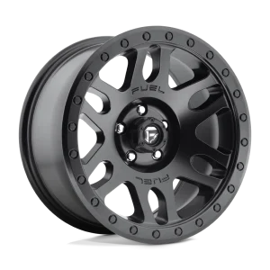 Fuel – D584 RECOIL – Black – 17″x8.5″ -6mm – All weather Wheels – D58417858345